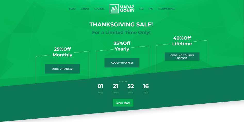 Madaz Money Website